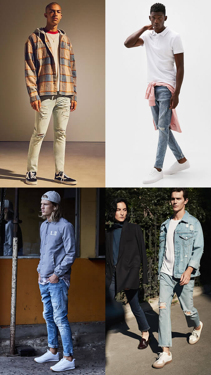 80s Fashion Jeans for Men