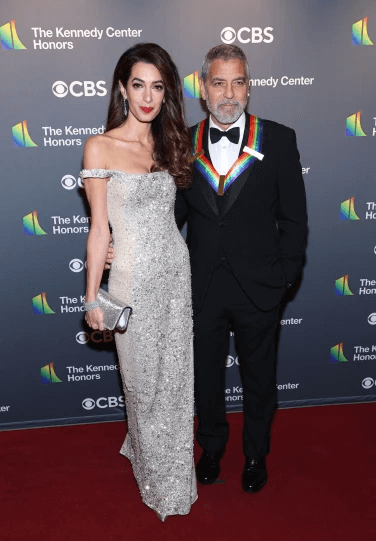 George Clooney & Amal Clooney at 45th Kennedy Center Honors 2022
