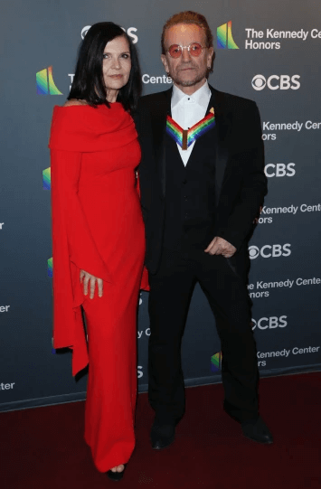 Ali Hewson and Bono at 45th Kennedy Center Honors 2022