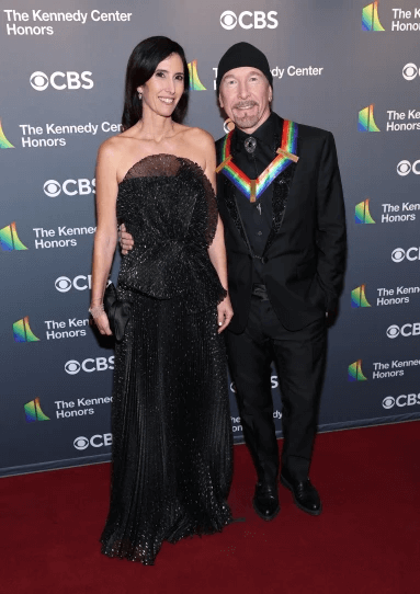Morleigh Steinberg and the Edge at 45th Kennedy Center Honors 2022