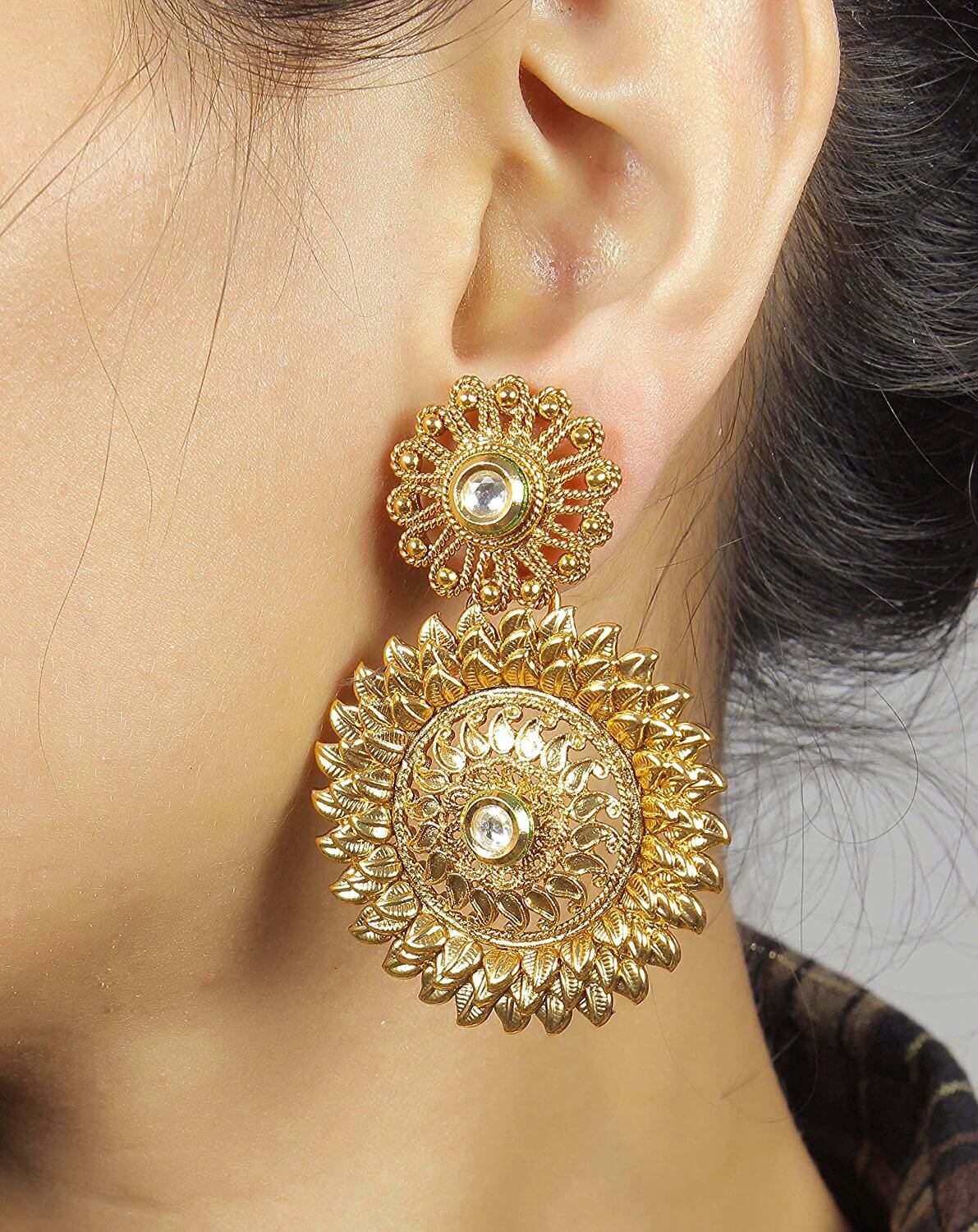 New Gold Earring Design Photos 7