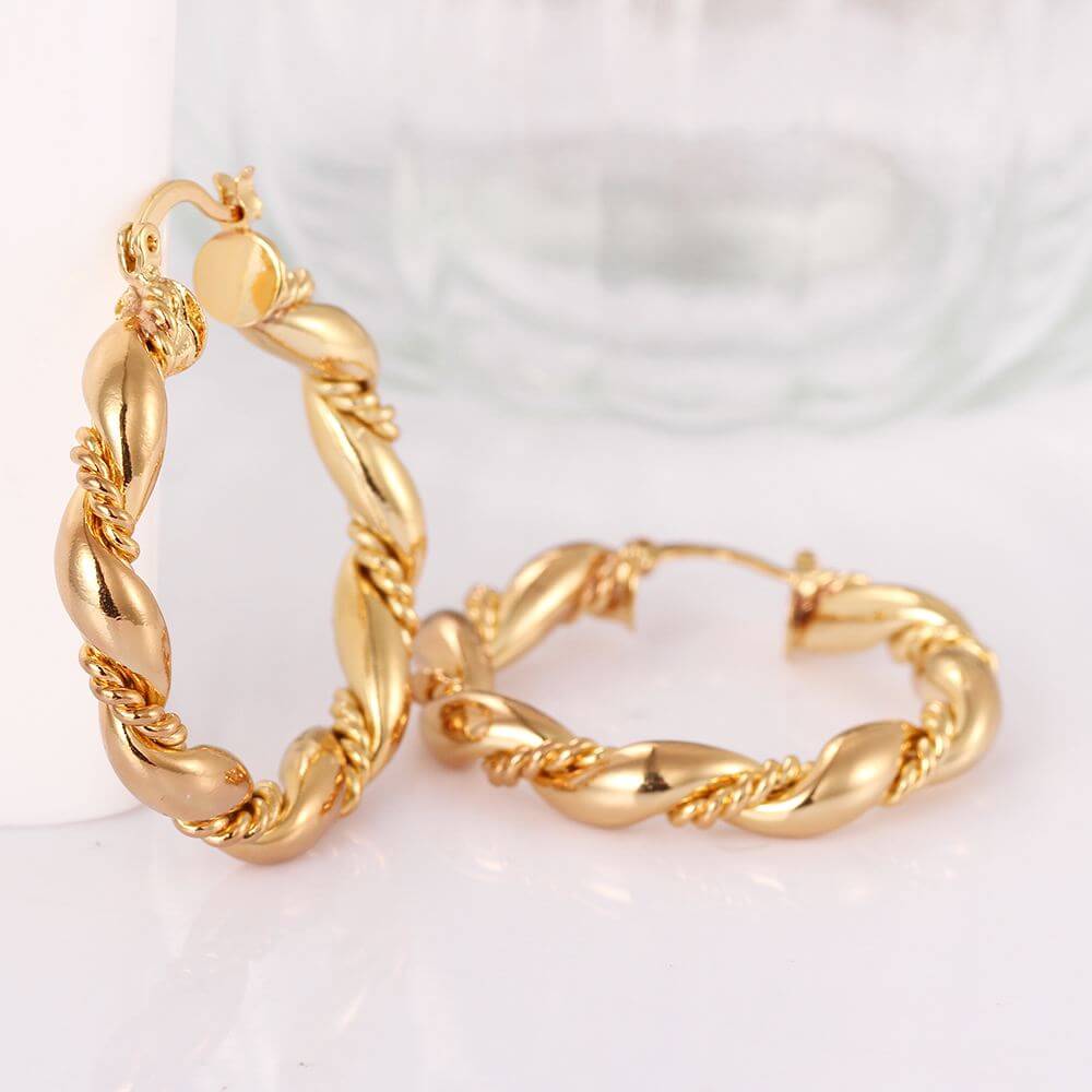 latest design of gold earrings
