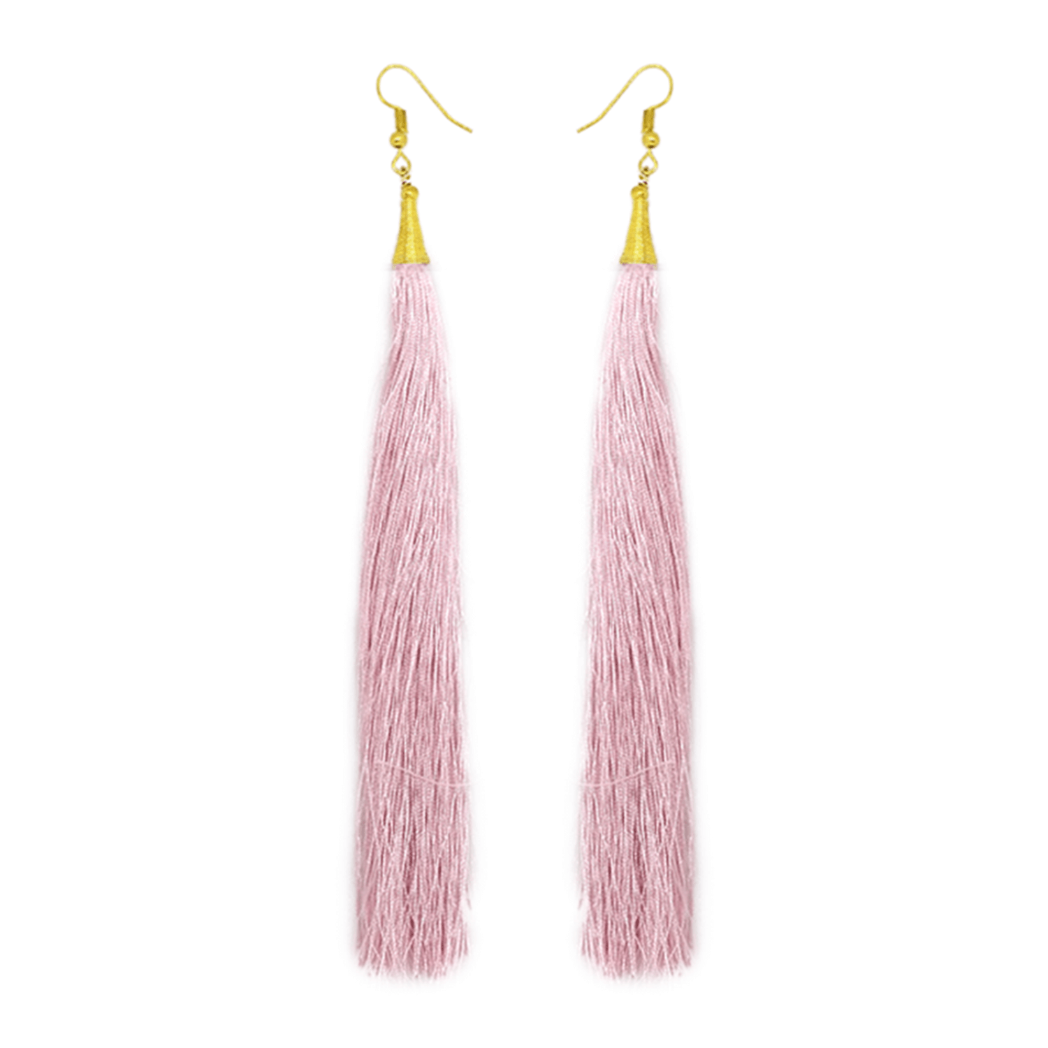handmade earring ideas light pink color