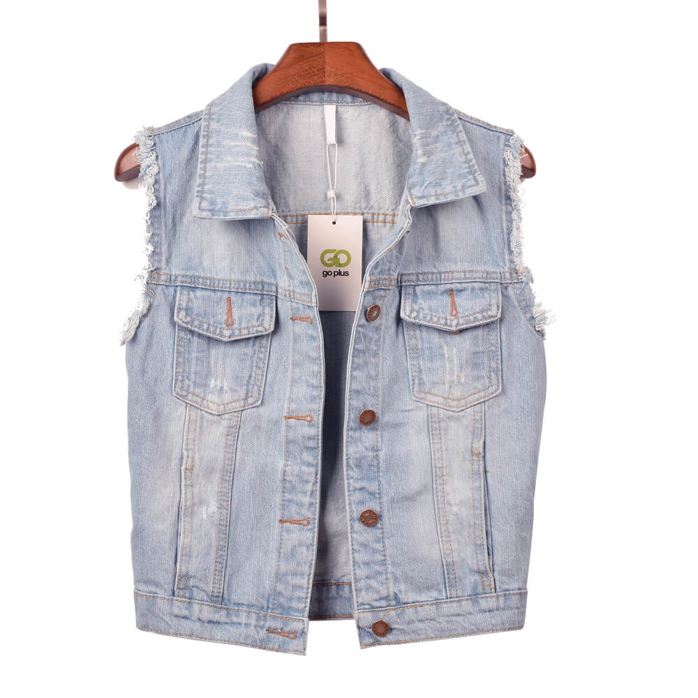 sleeveless denim jackets