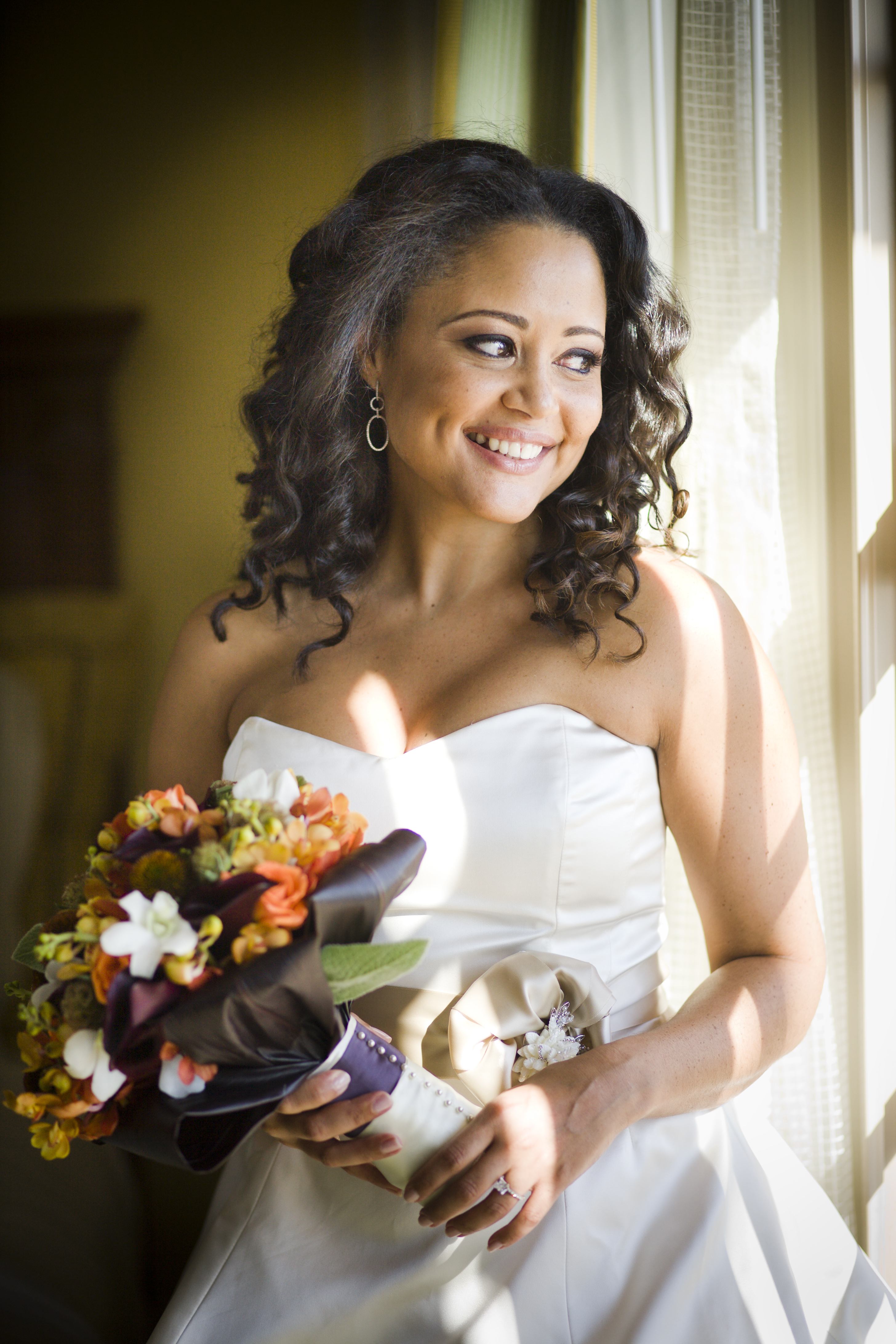 wedding hairstyles for curly hair