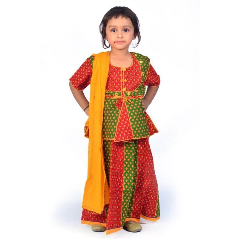 garba dress for kids