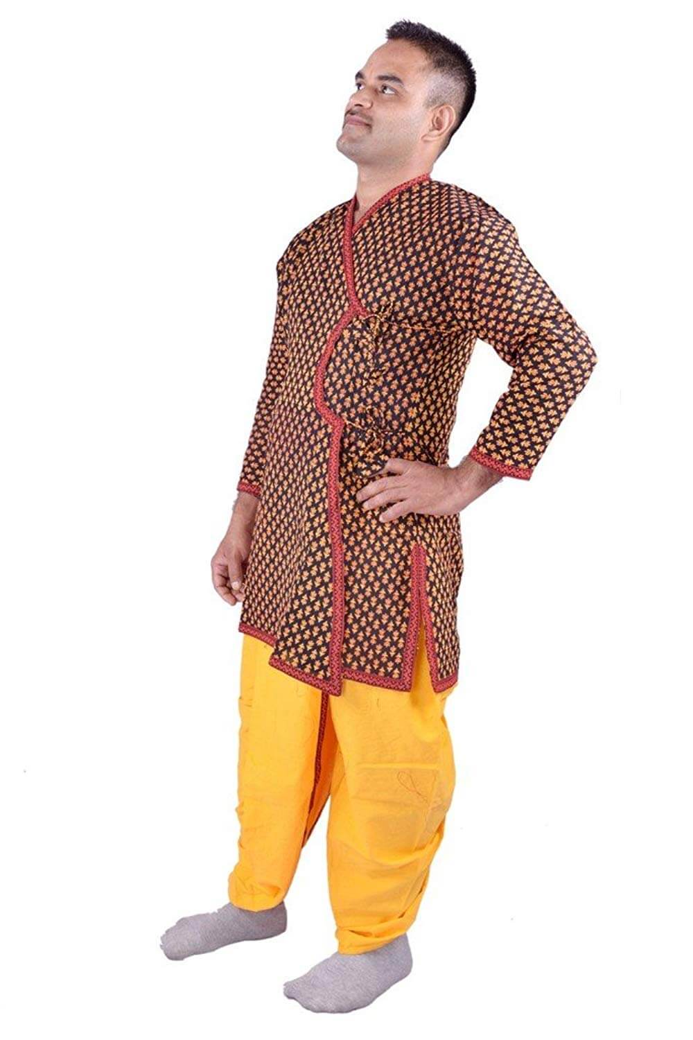 simple navratri dress for men