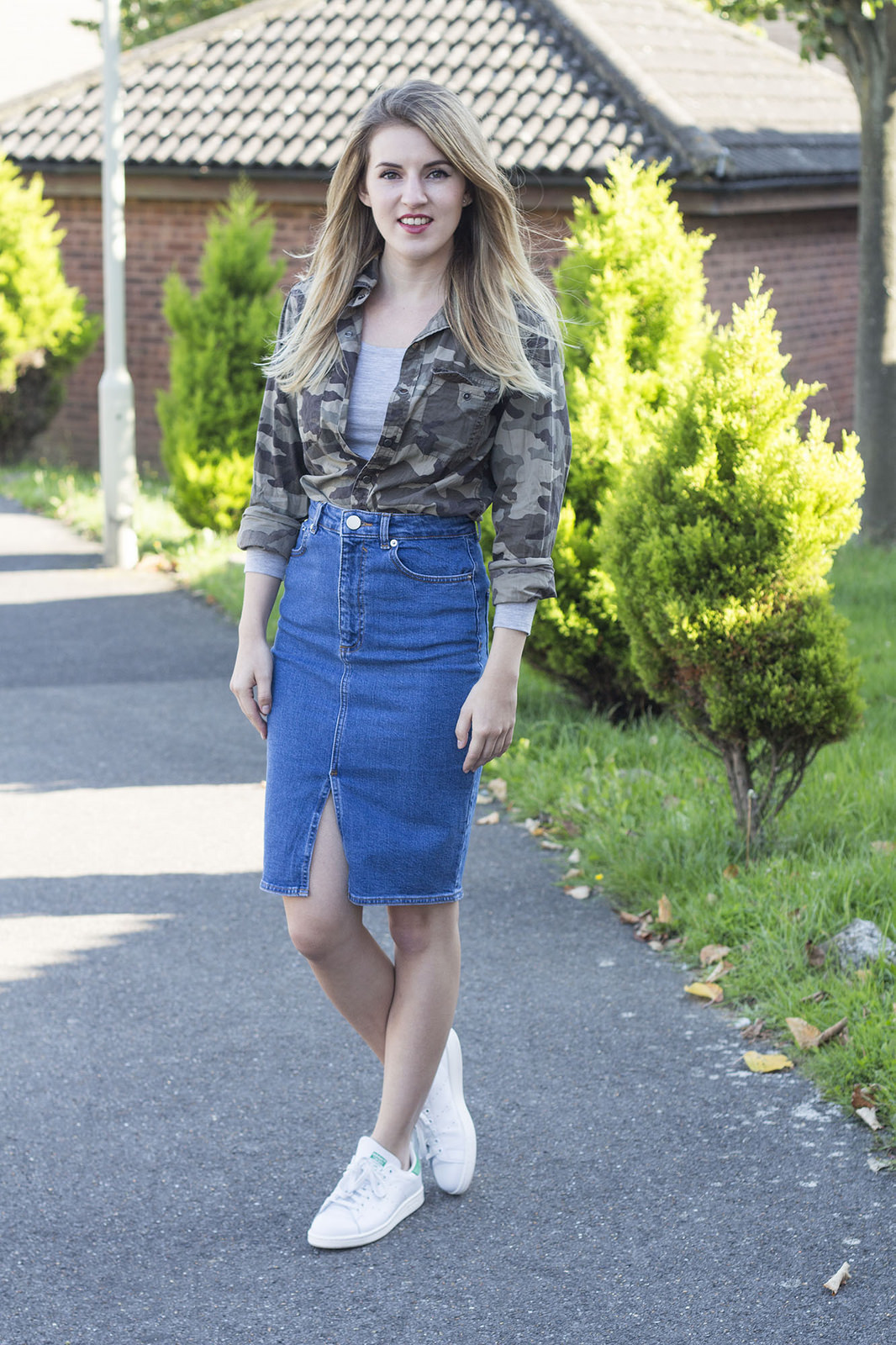 Denim Skirts Outfit