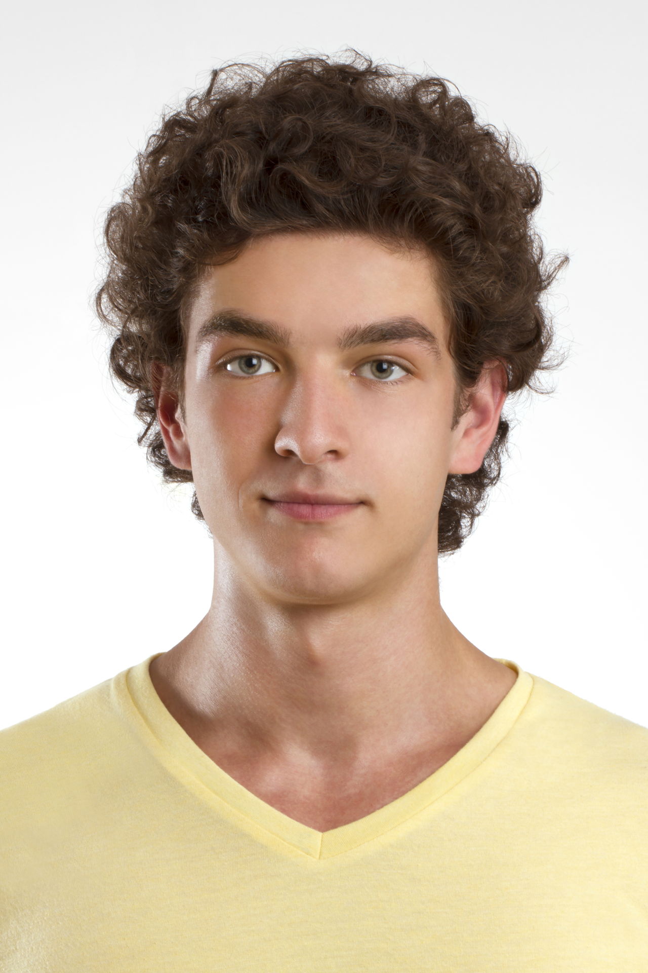 Perm Hairstyle For Men in curly hair