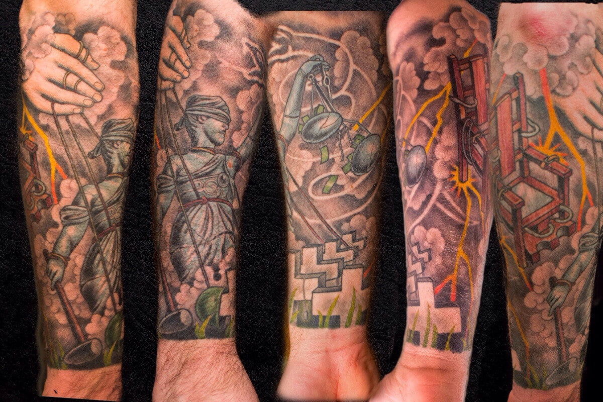 30+ Cool Tattoos for Men on Arm Sleeves [2022 Inspiration]