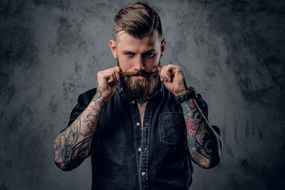 beard styles for men with round face