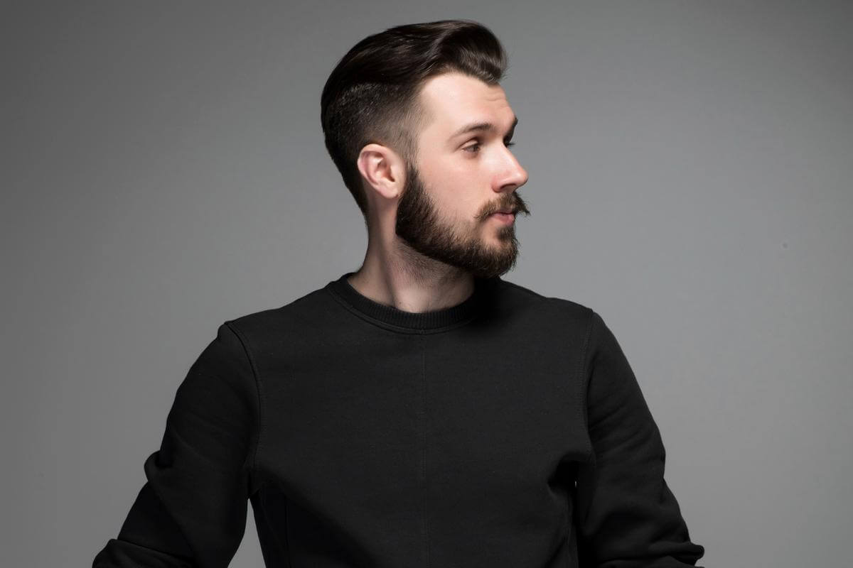 beard styles for men with short hair