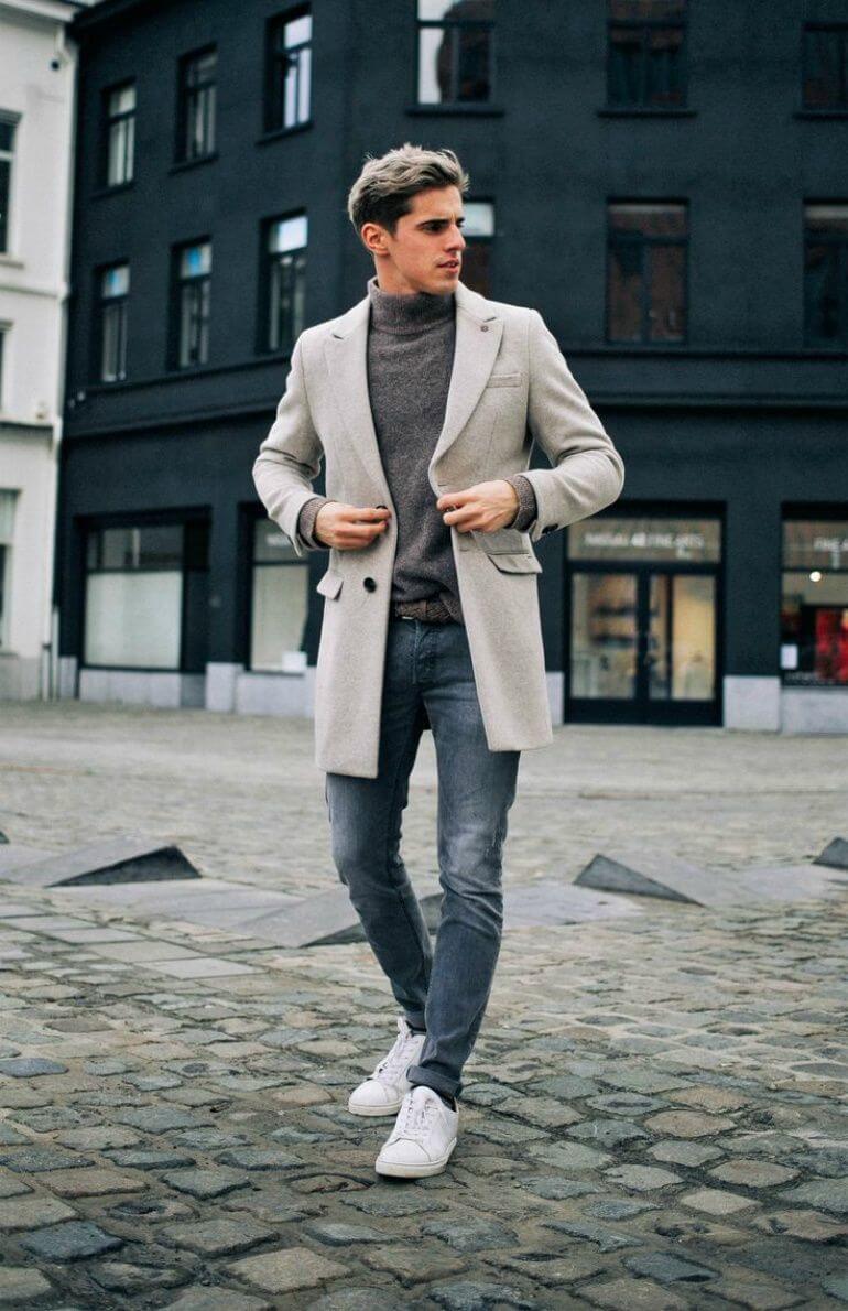 casual winter style men