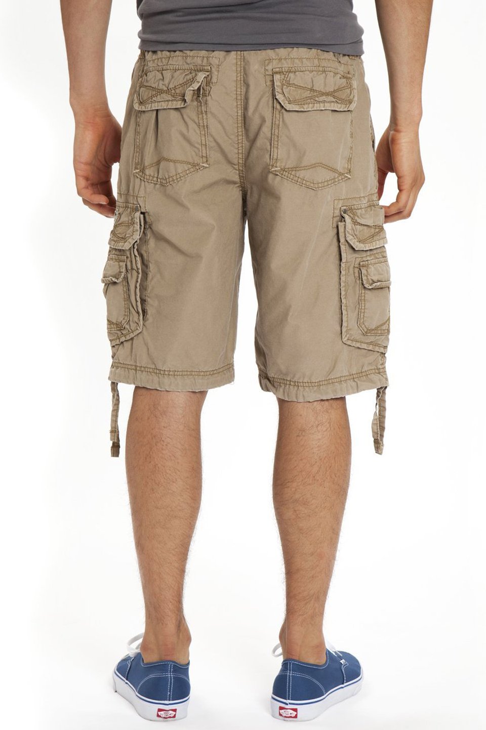 cuffed shorts mens