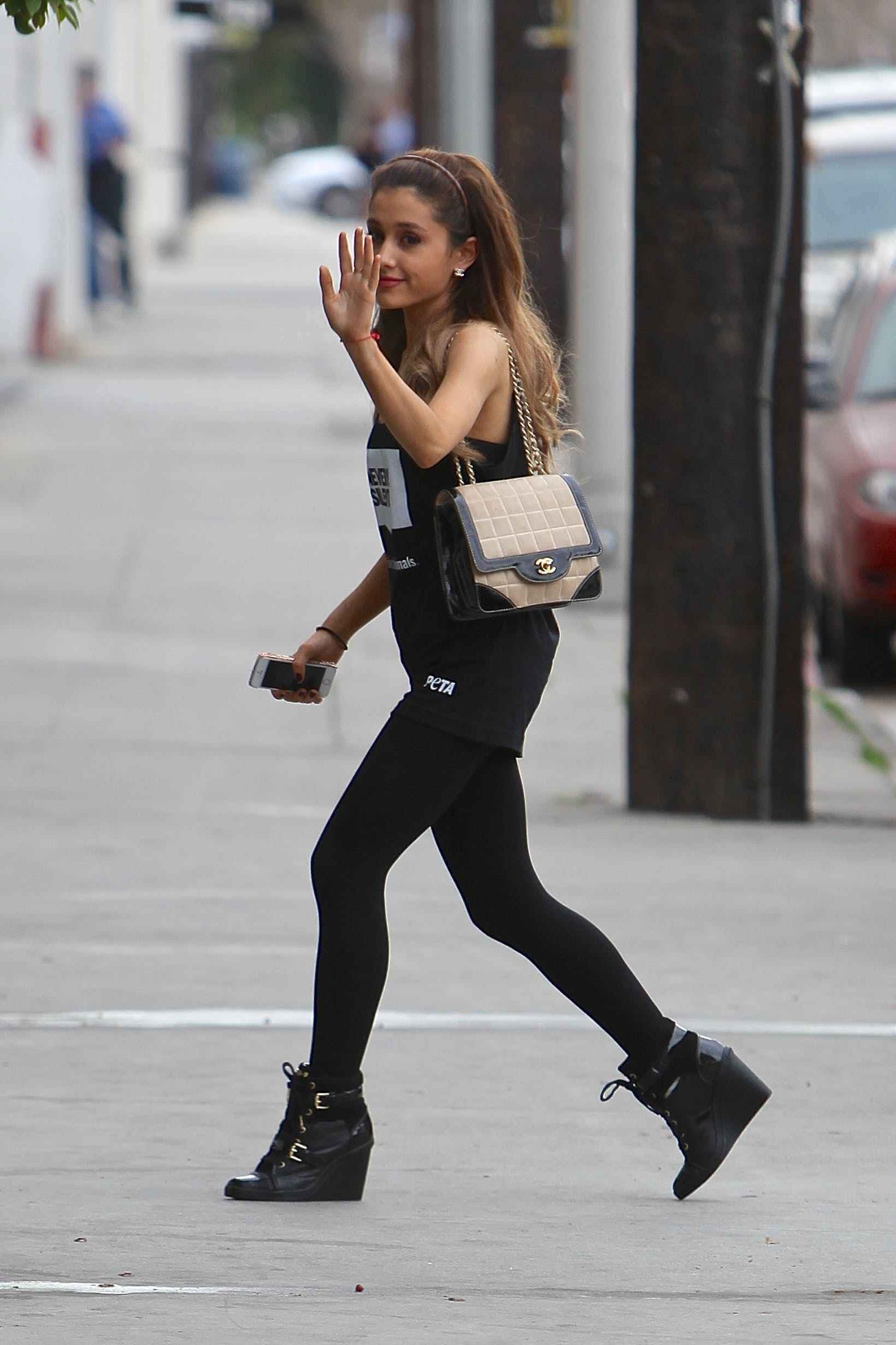 Ariana Grande street style