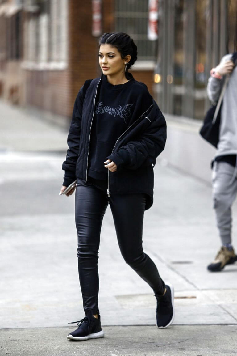 Kylie Jenner winter style