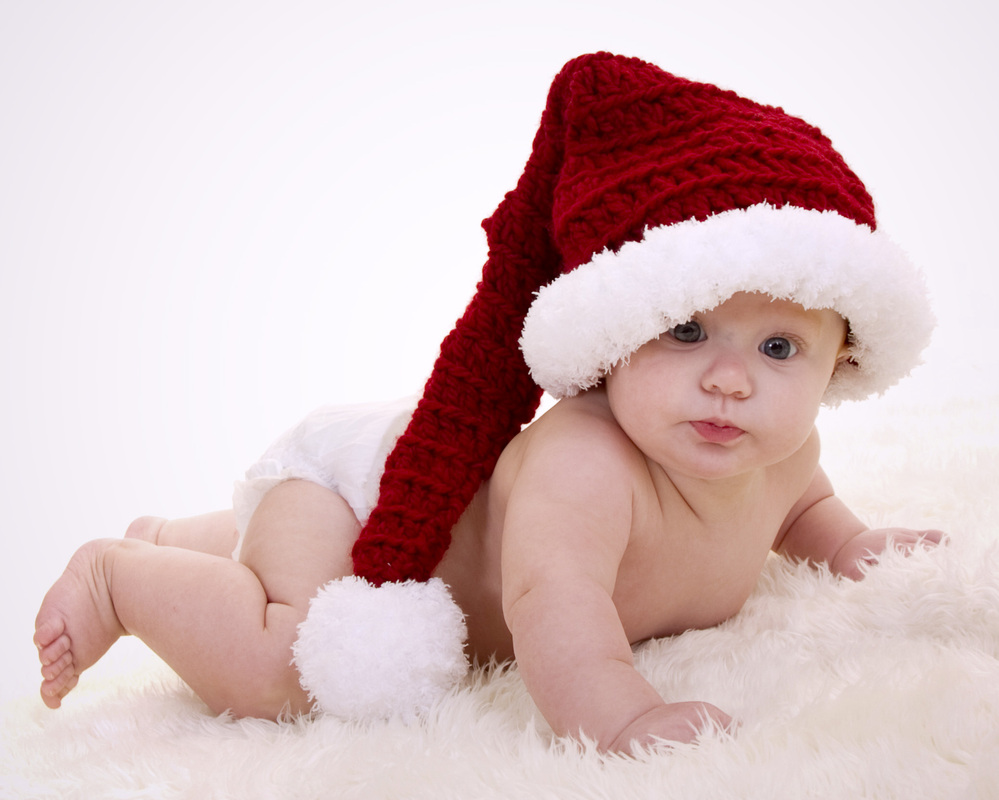 baby Christmas hats