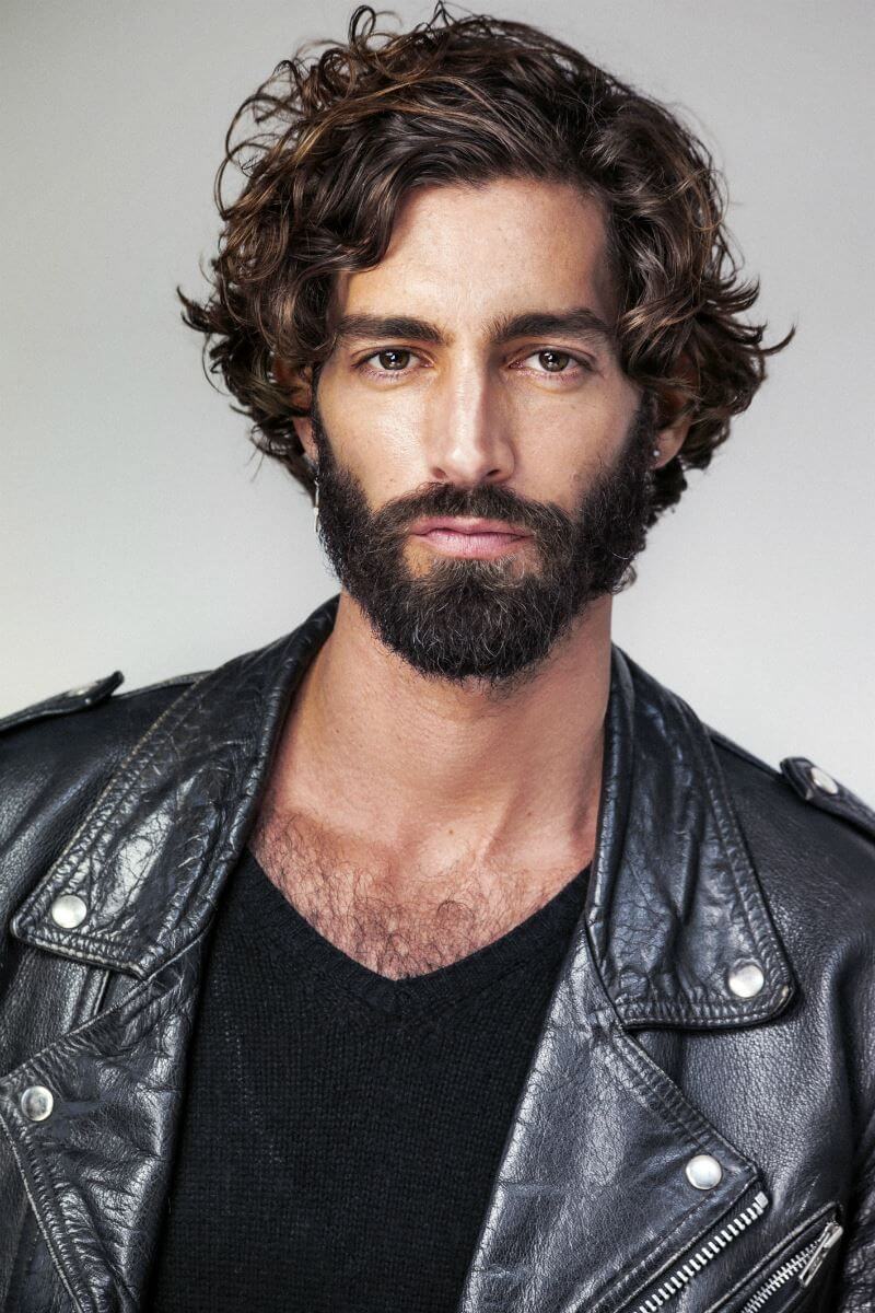 Long Waves Hairstyle For Men