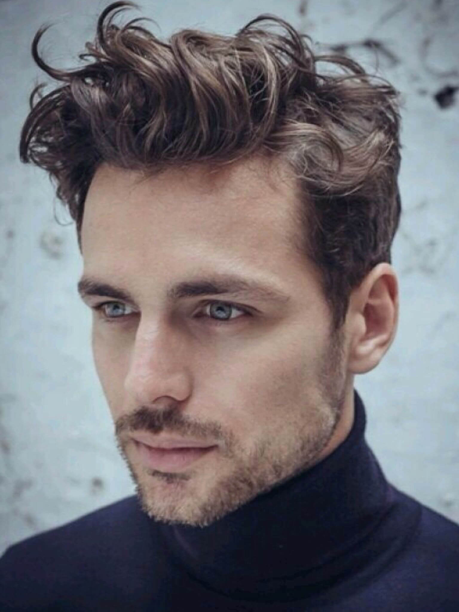 Untouch Waves Hairstyle For Men