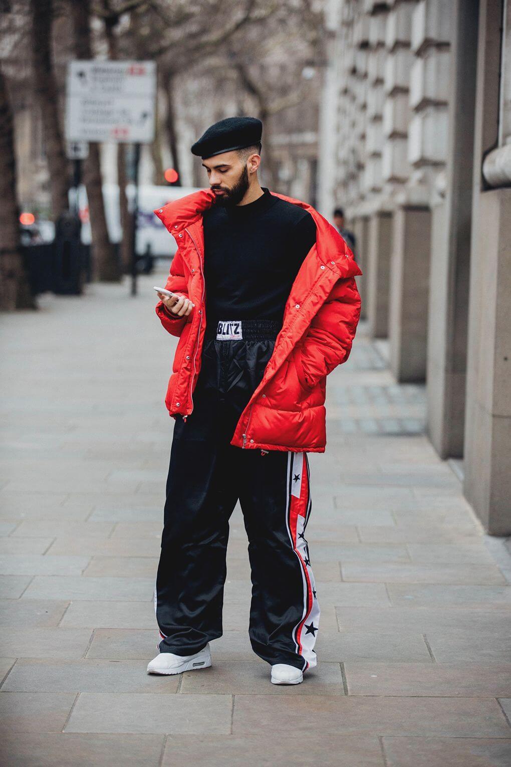 street style winter jackets for men