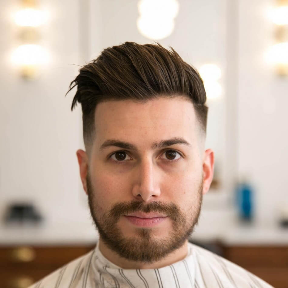 50 Fresh Hairstyles For Men With Round Faces  Fashion Hombre