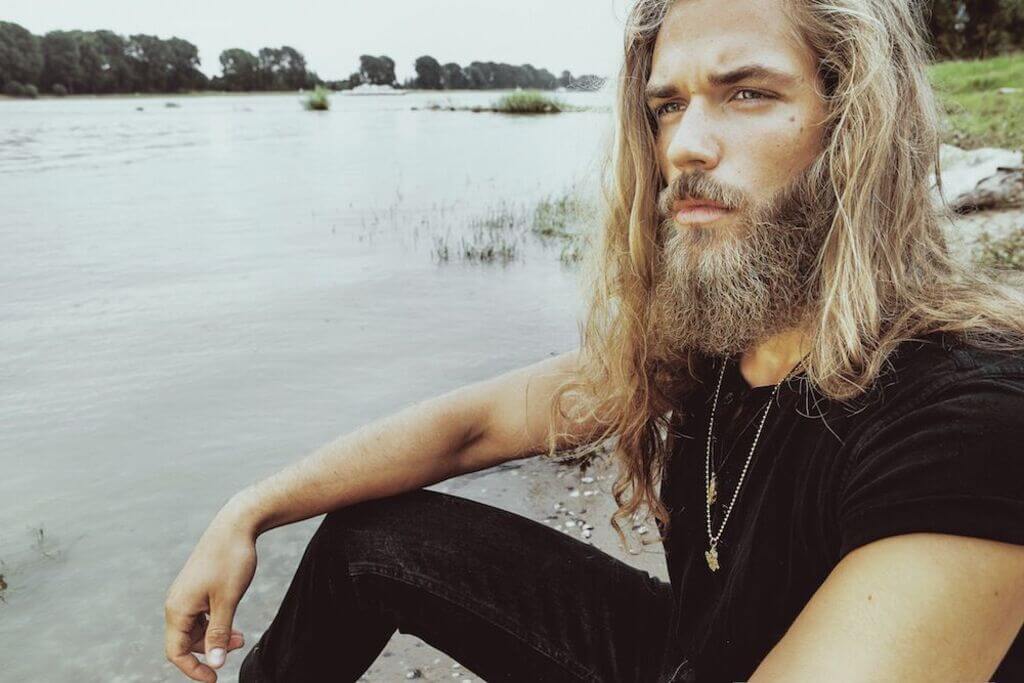 Ben Dahlhaus: male models with long hair