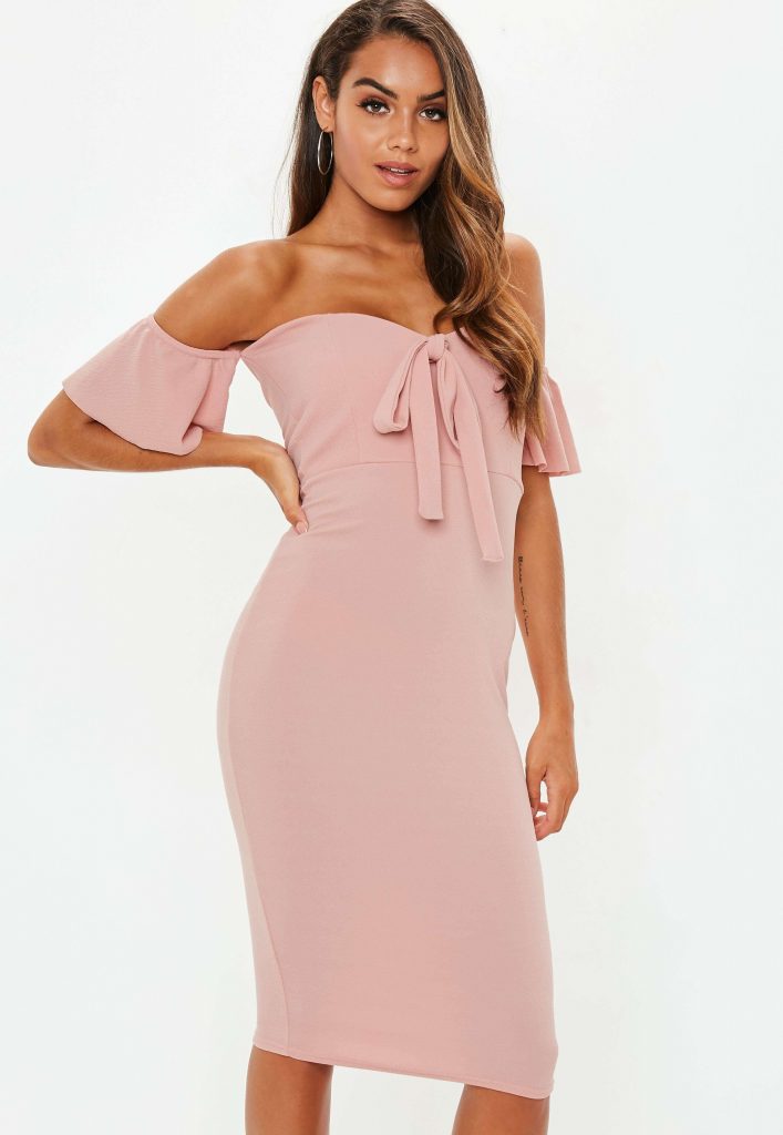 pink dresses for women