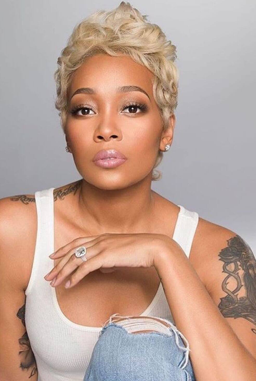 short hairstyles for black women 2019