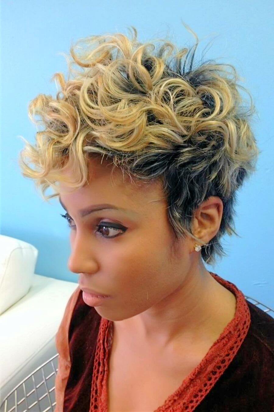 short hairstyles for black women 2019