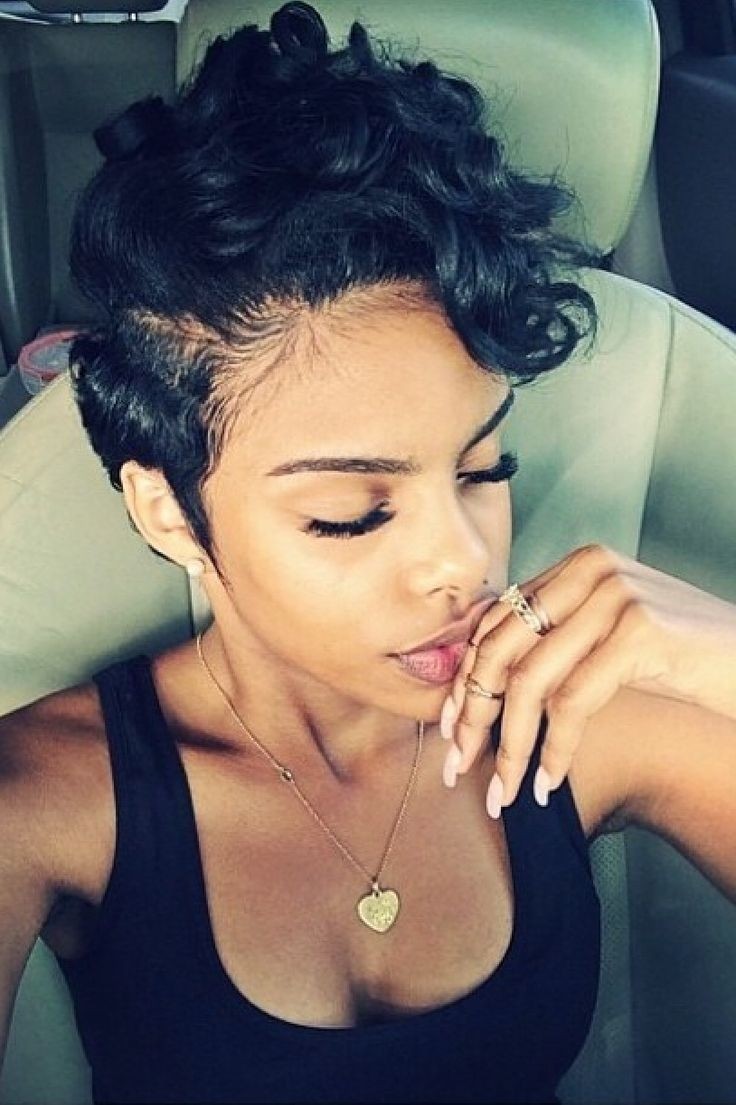 short hairstyles for black women