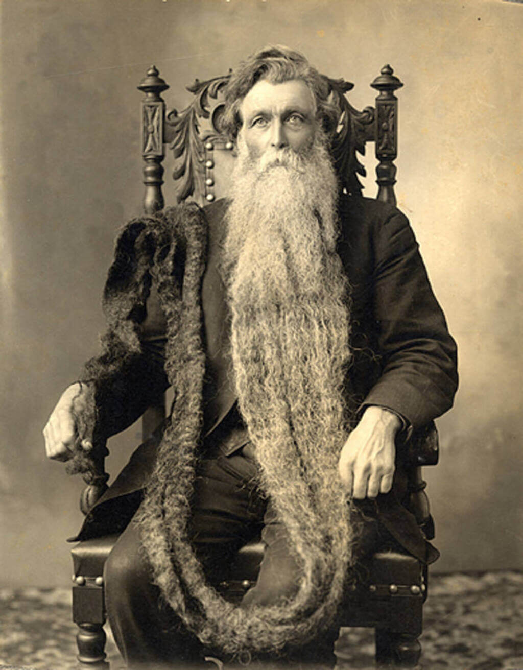 Hans Langseth  a famous men with beards