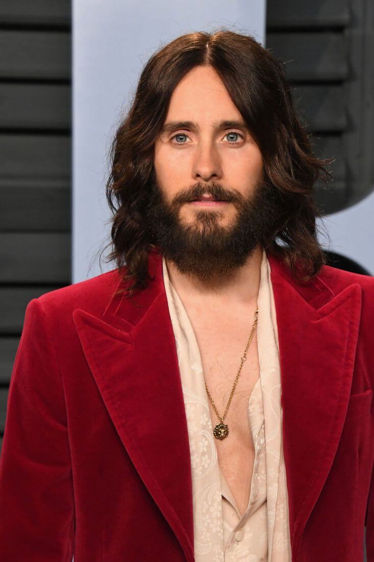 Jared Leto long hairstyle