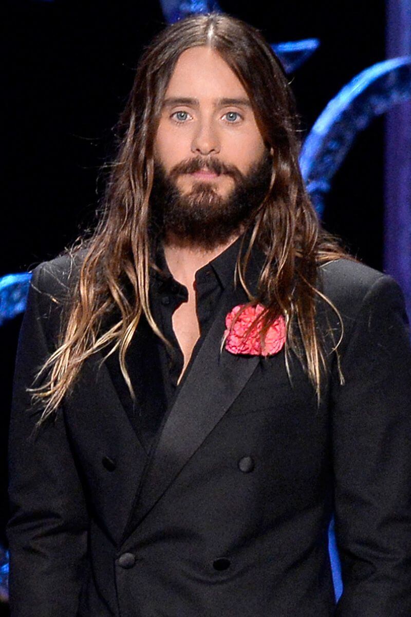 Jared Leto long hairstyle