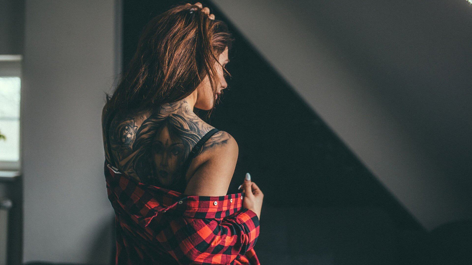 back tattoos for women