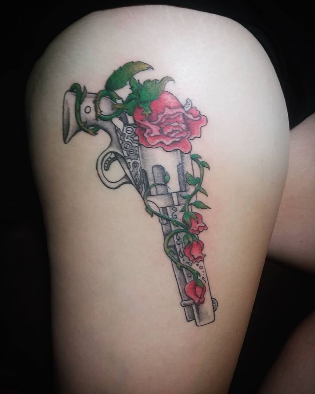 15 Most Creative Gun Tattoo Designs With Pictures