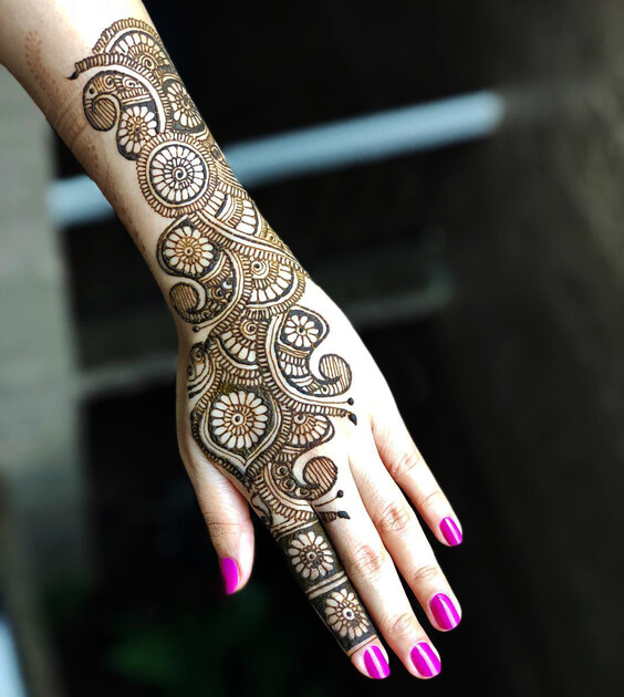 Arabic Mehndi Design