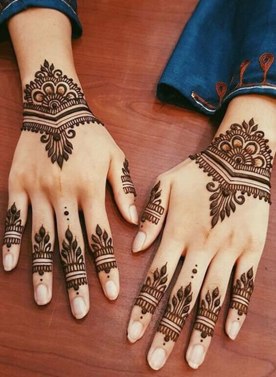 Modern Henna Mehndi Designs 