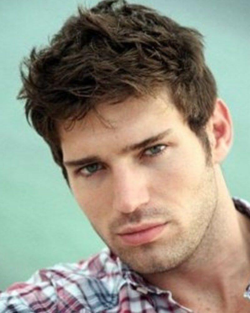 men hairstyles for thick hair and round face