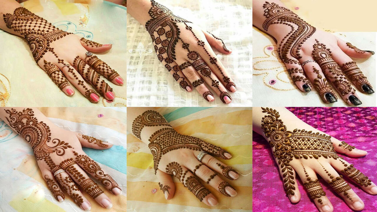 A Simple Mehndi Design For Front Hand Fashionterest