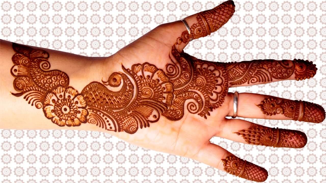 simple mehndi design 