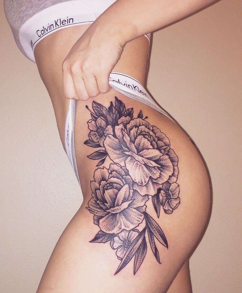 Thigh tattoos for women