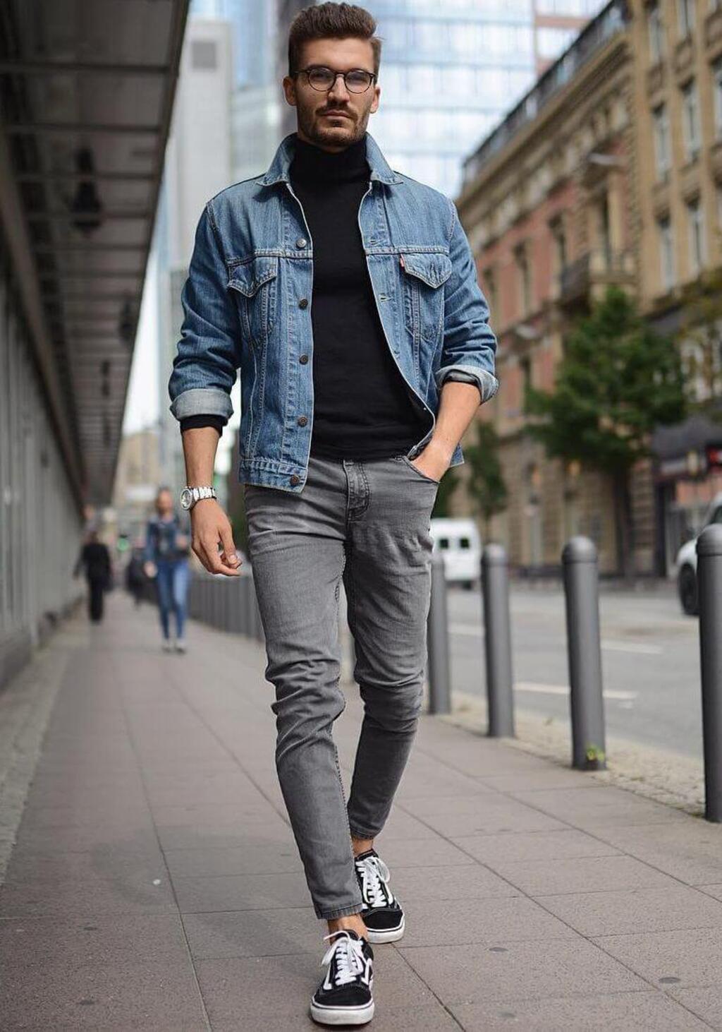 How to Wear a Denim Jacket for Guys