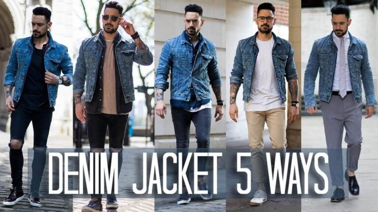 How to Wear a Denim Jacket for Guys [Modern Outfit Ideas]