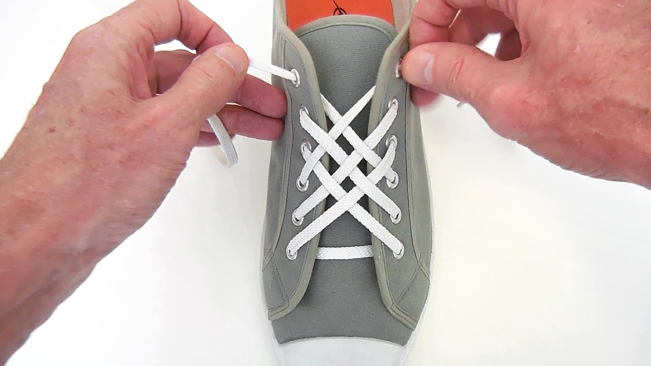 shoelaces style 3 holes