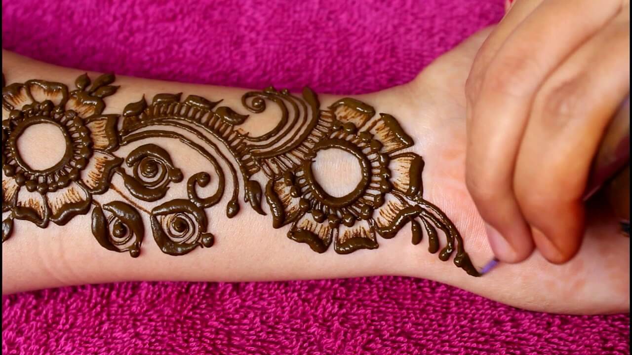 Floral Arm Design