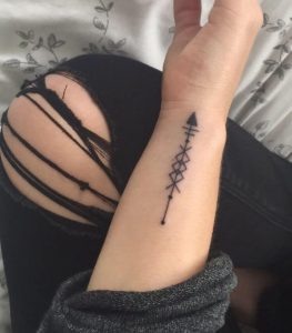 Female Wrist Tattoos Design