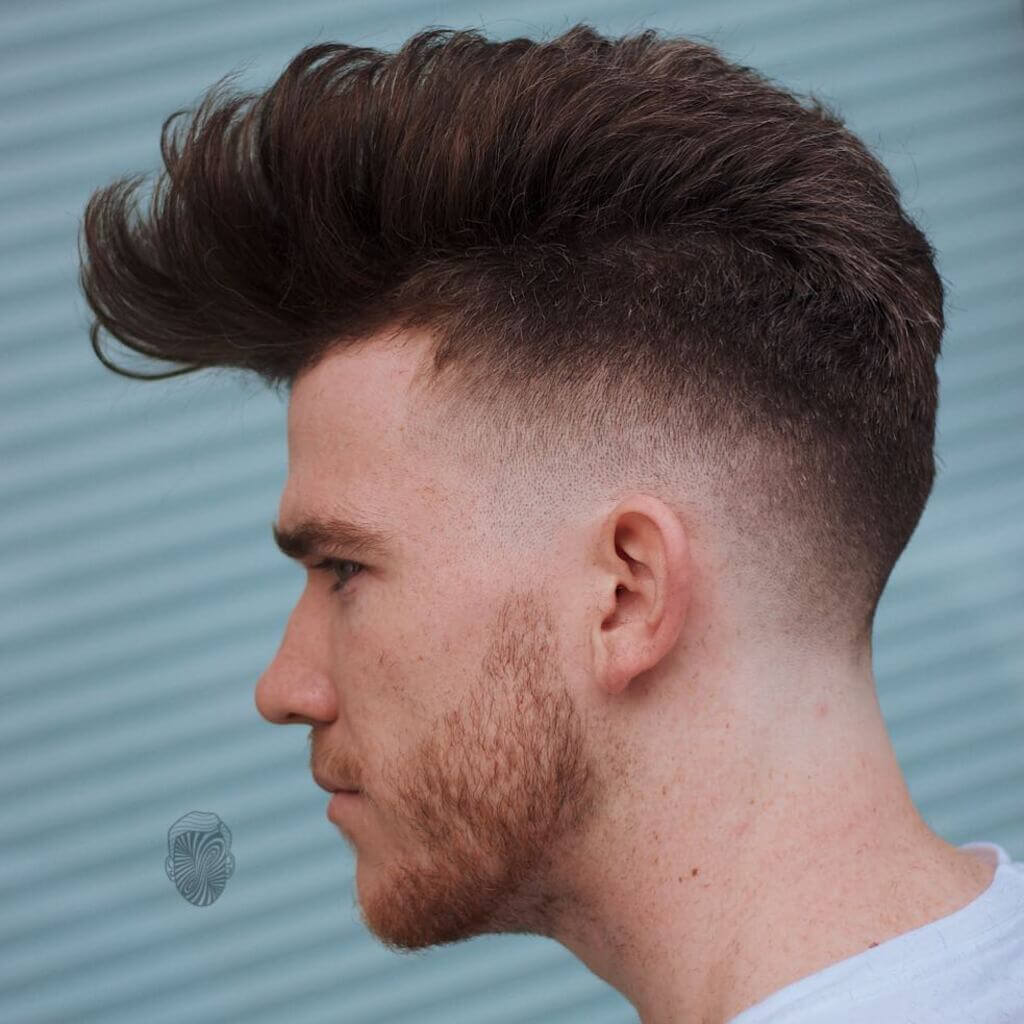 mens pompadour haircut tutorial