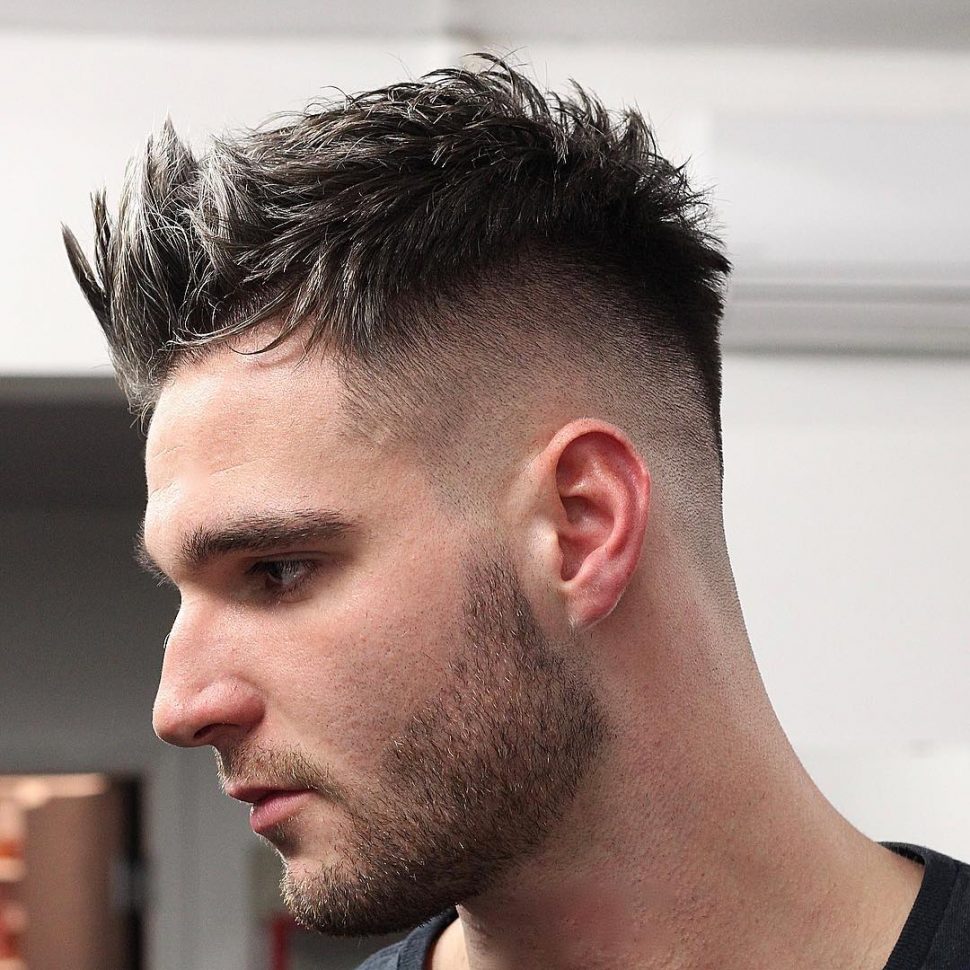 spiky hairstyles for men with thick hair