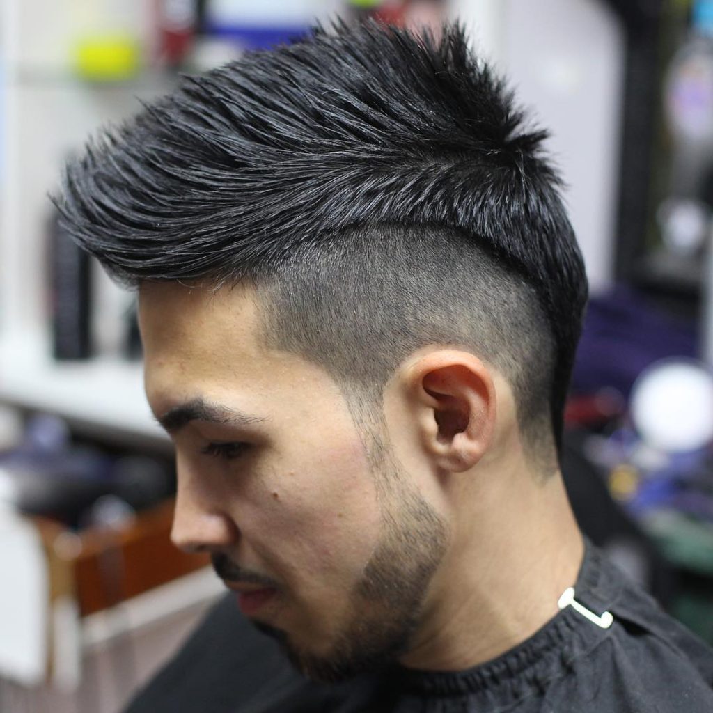 spiky hairstyles for men with long hair