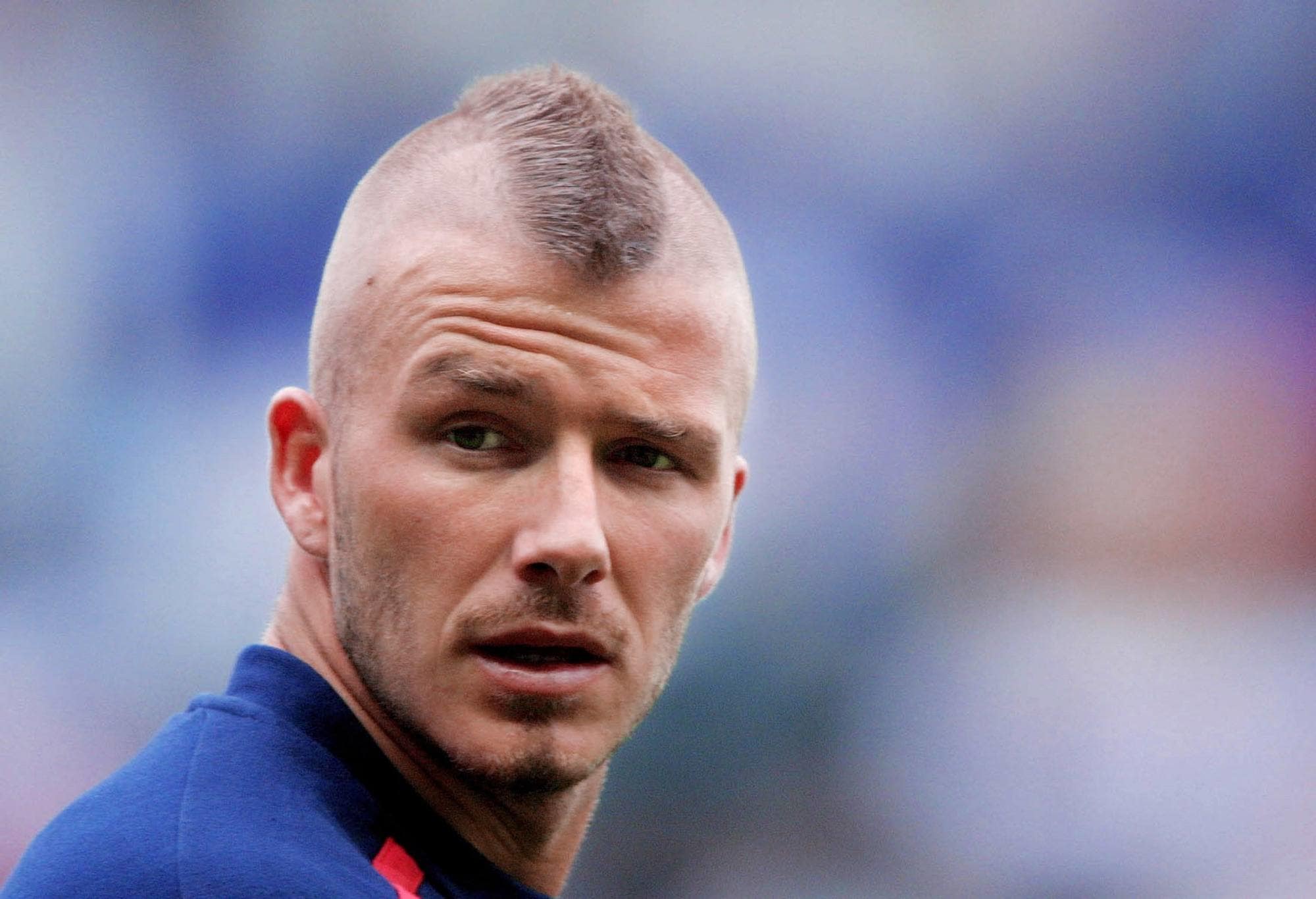 David Beckham Mohawk Haircut